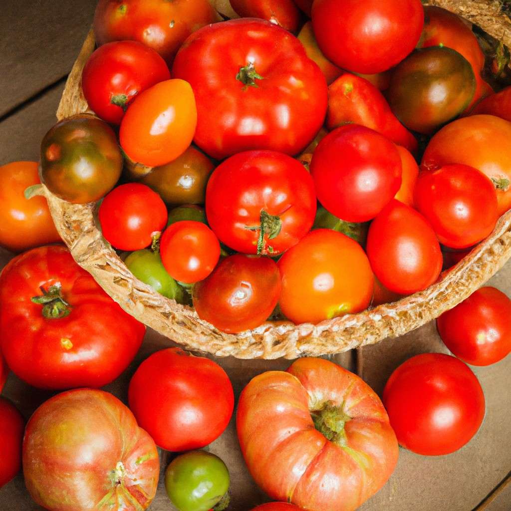 Basket of Tomatoes